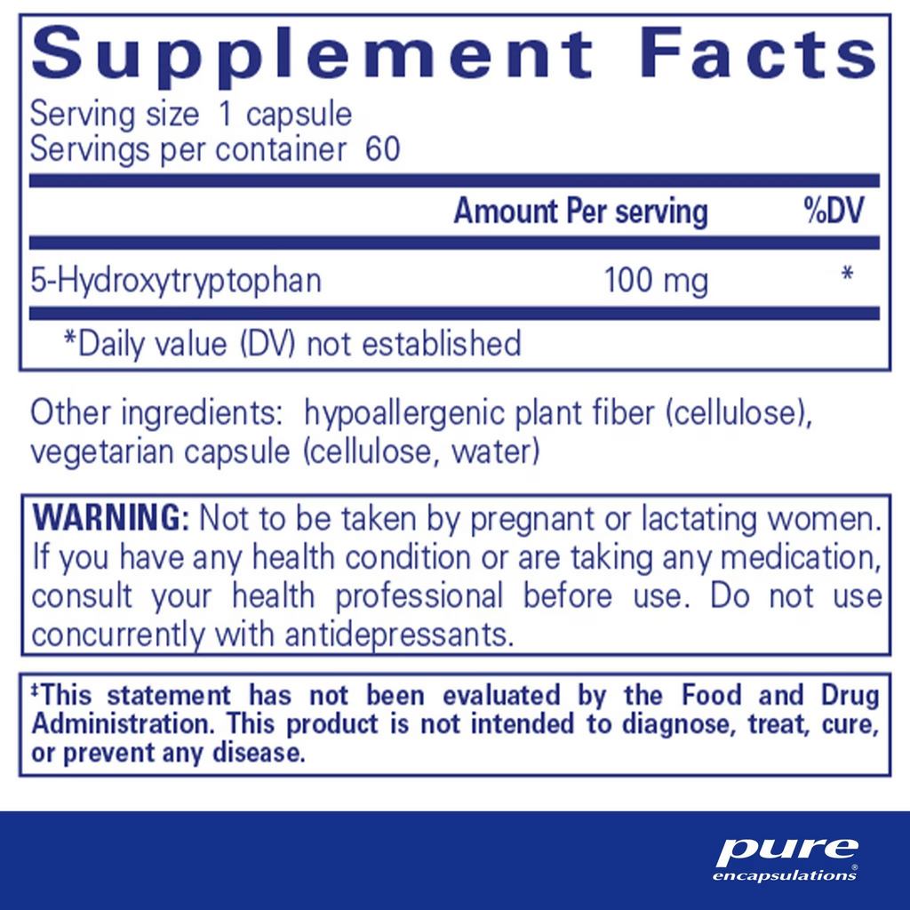 5-HTP (5-hydroxytryptophan) 100 mg