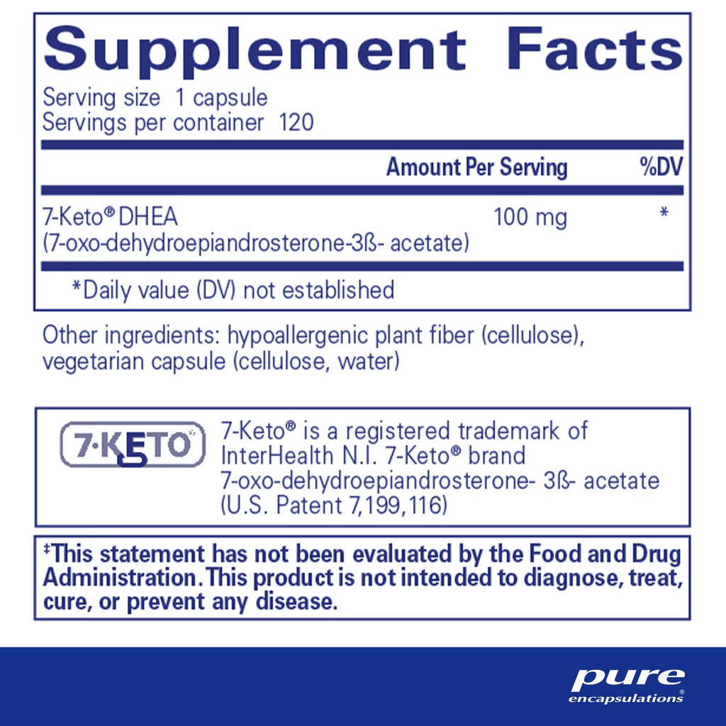 7-KETO® DHEA 25 mg