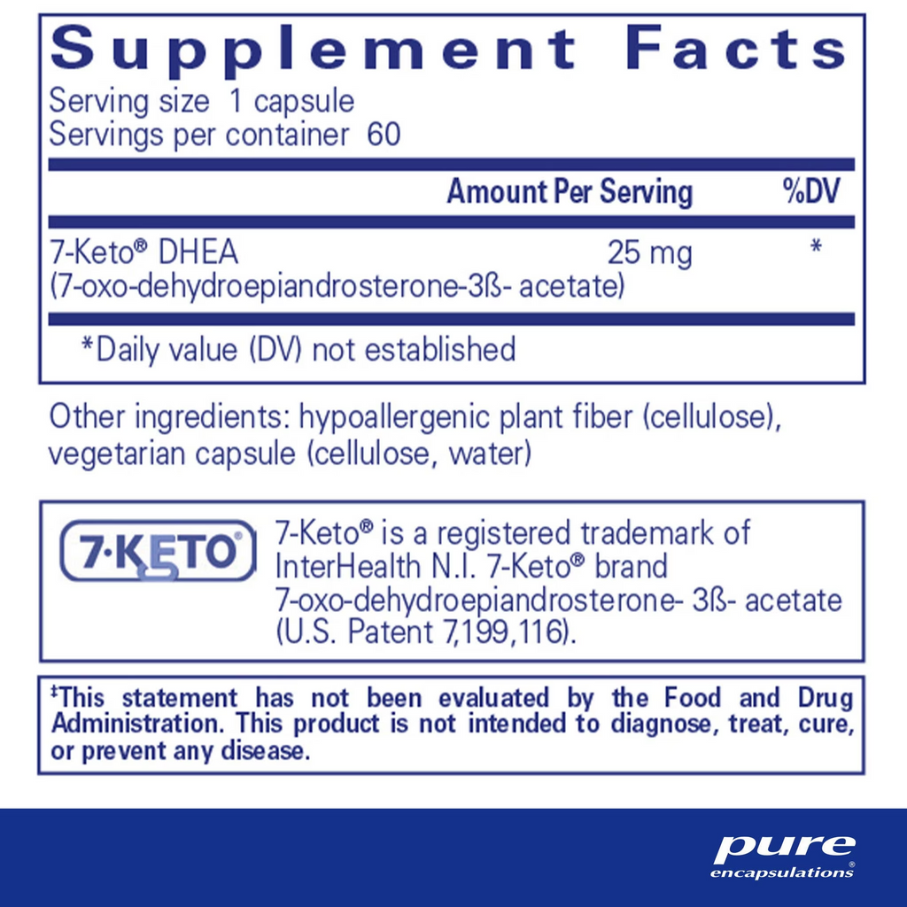7-KETO® DHEA 25 mg