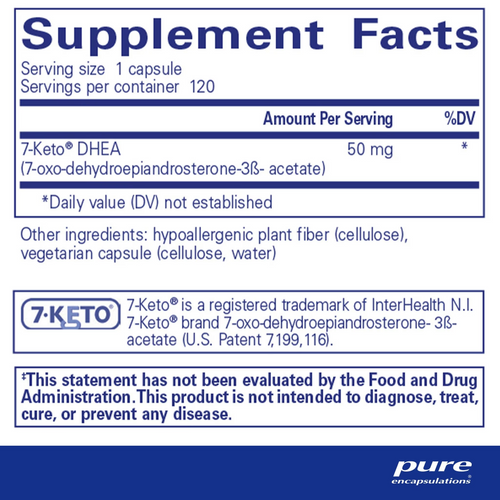 7-KETO® DHEA 50 mg