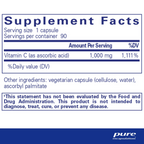 Ascorbic Acid capsules