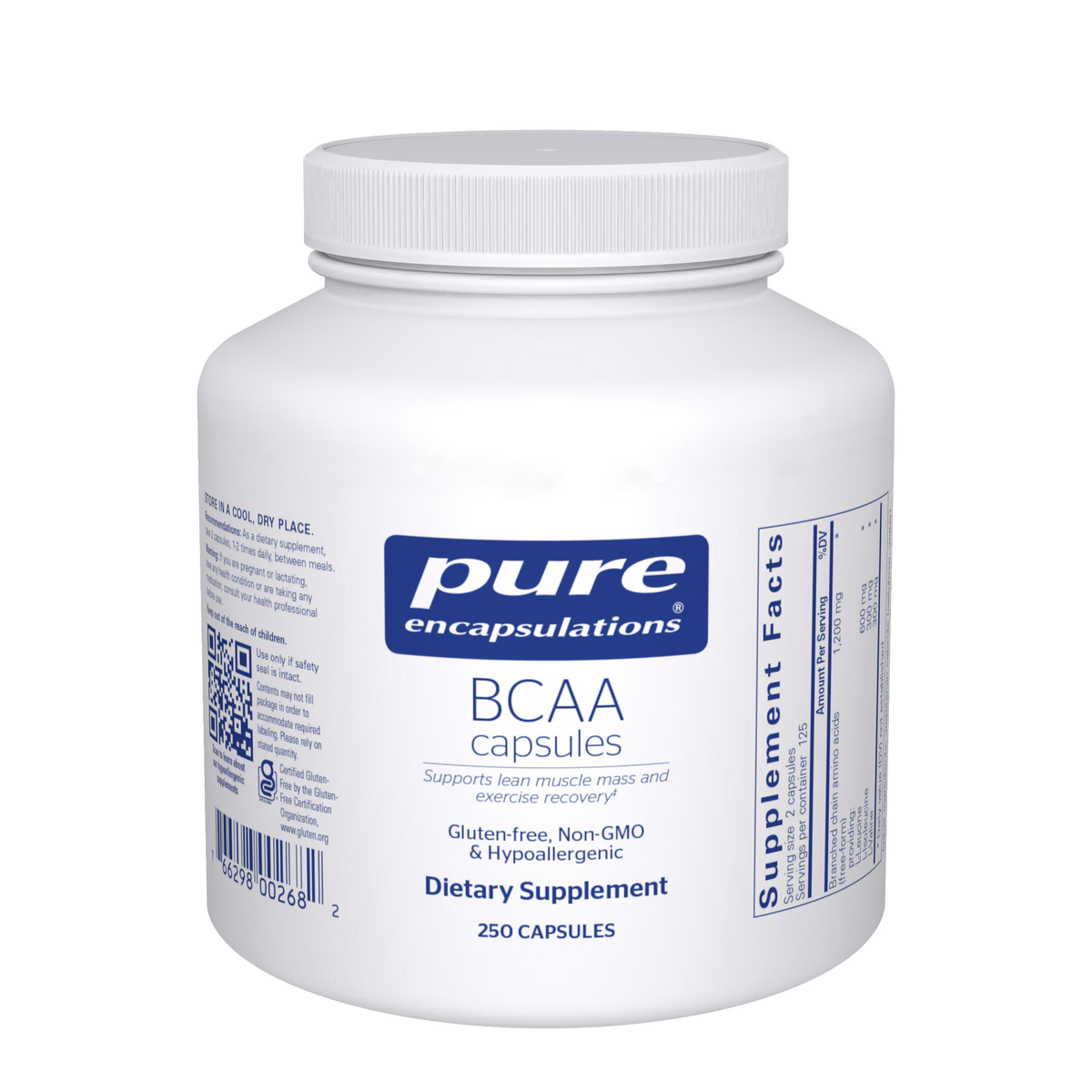 BCAA capsules