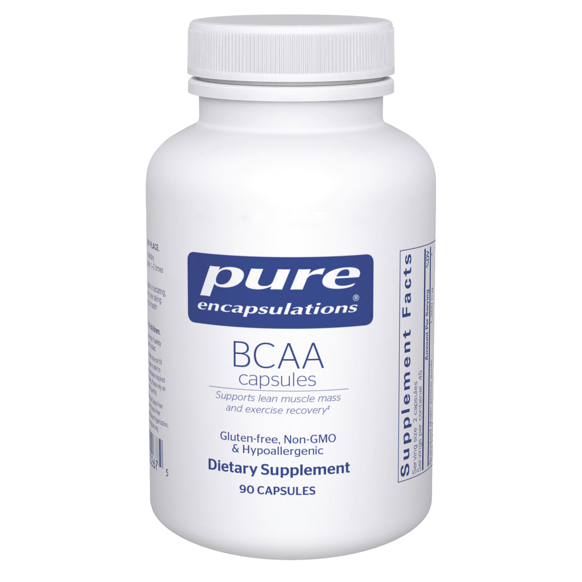 BCAA capsules