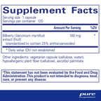 Bilberry 160 mg
