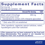 Black Cohosh 2.5