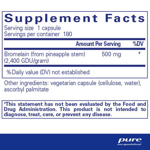 Bromelain 2400  500 mg