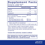 EPA/DHA with lemon