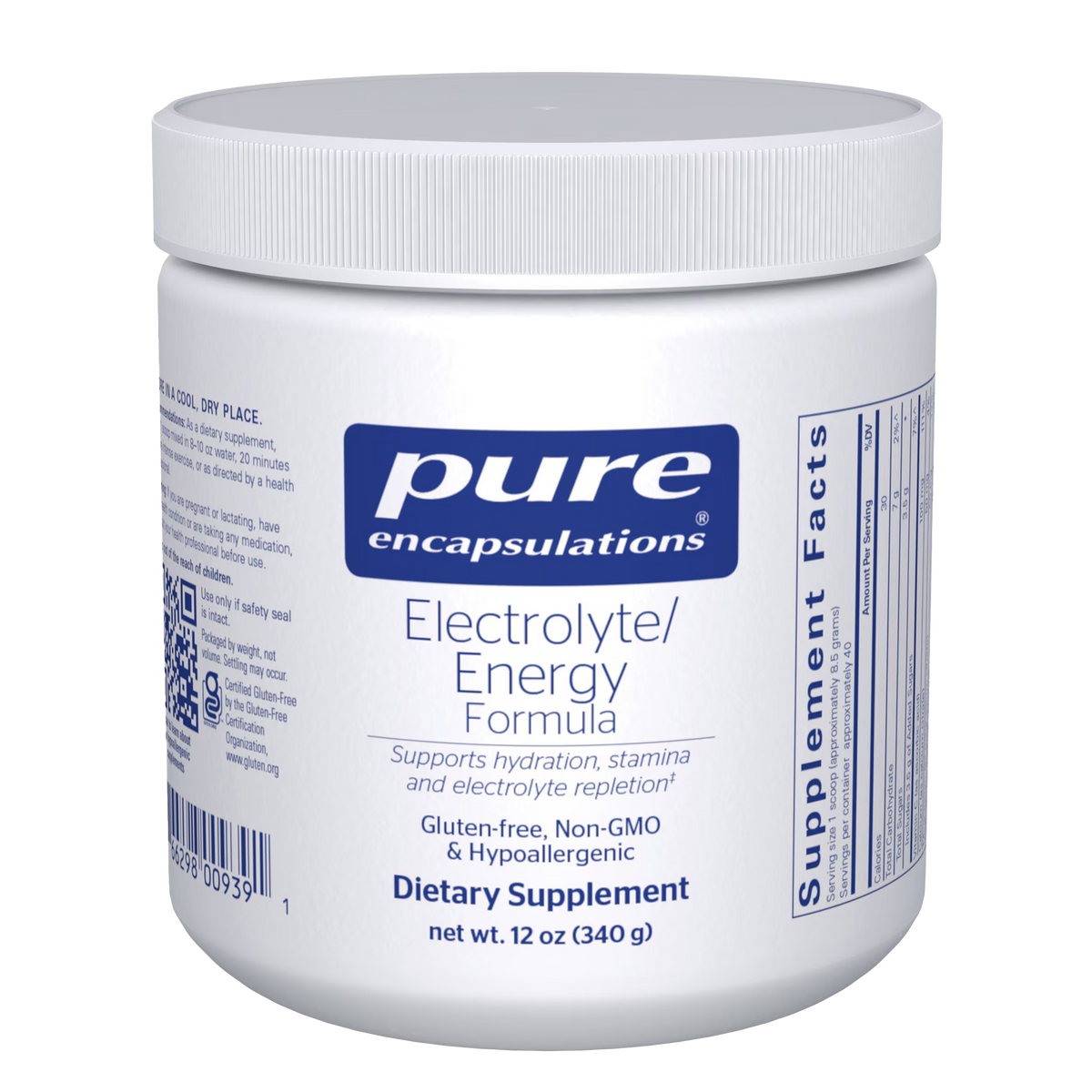 Electrolyte/Energy Formula