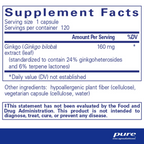 Ginkgo 50 160 mg