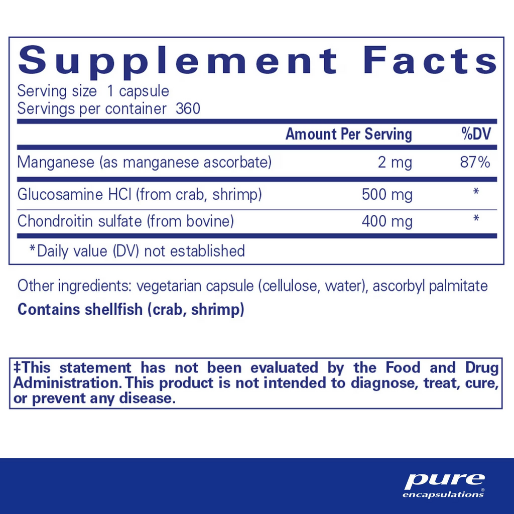 Glucosamine Chondroitin with Manganese