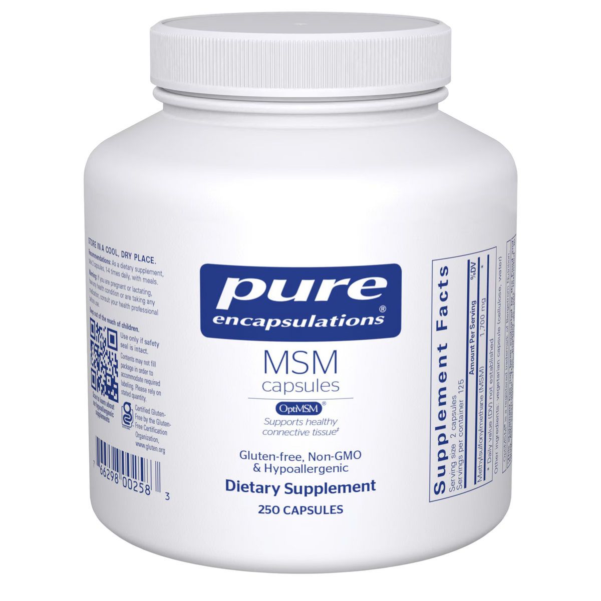 MSM capsules