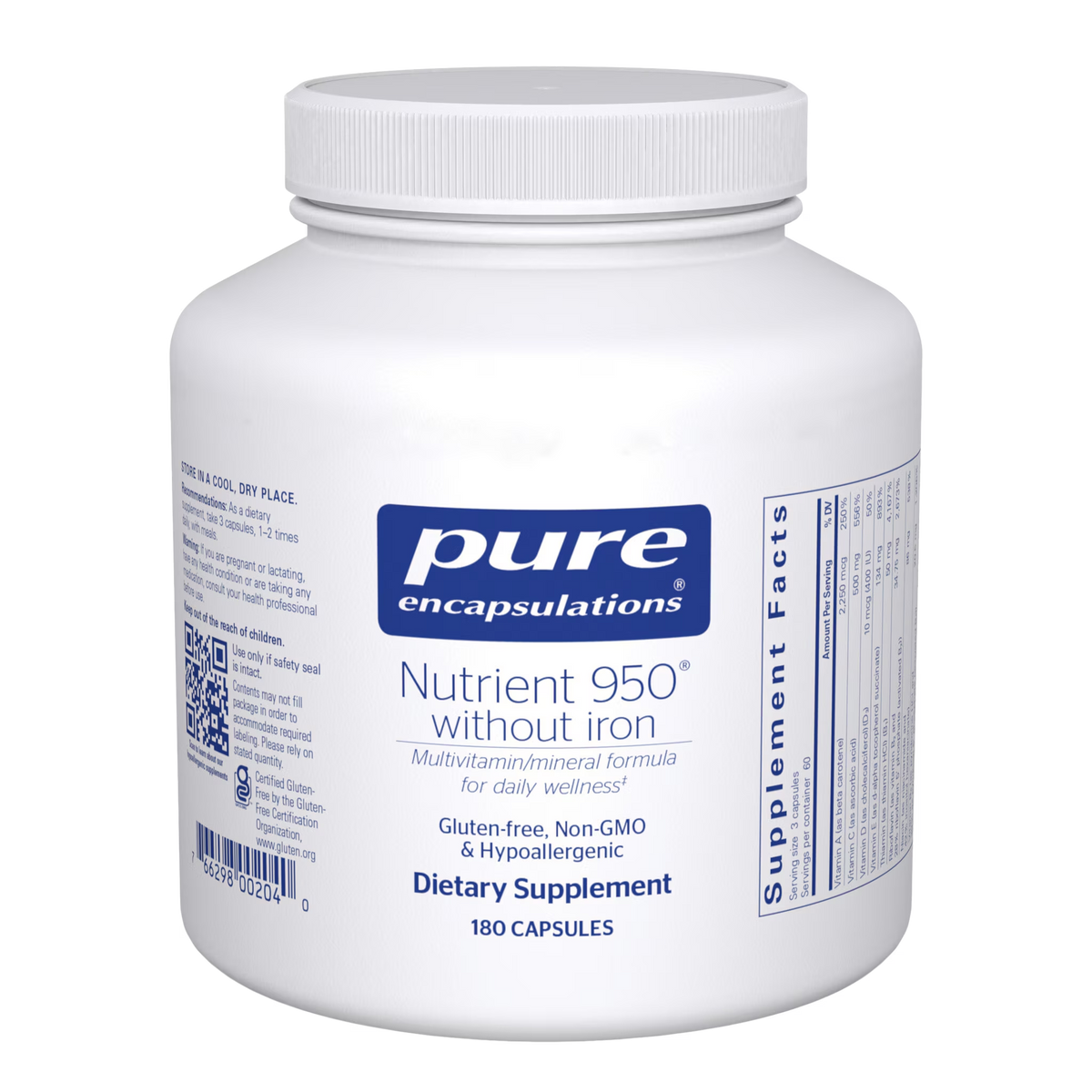 Nutrient 950® without iron