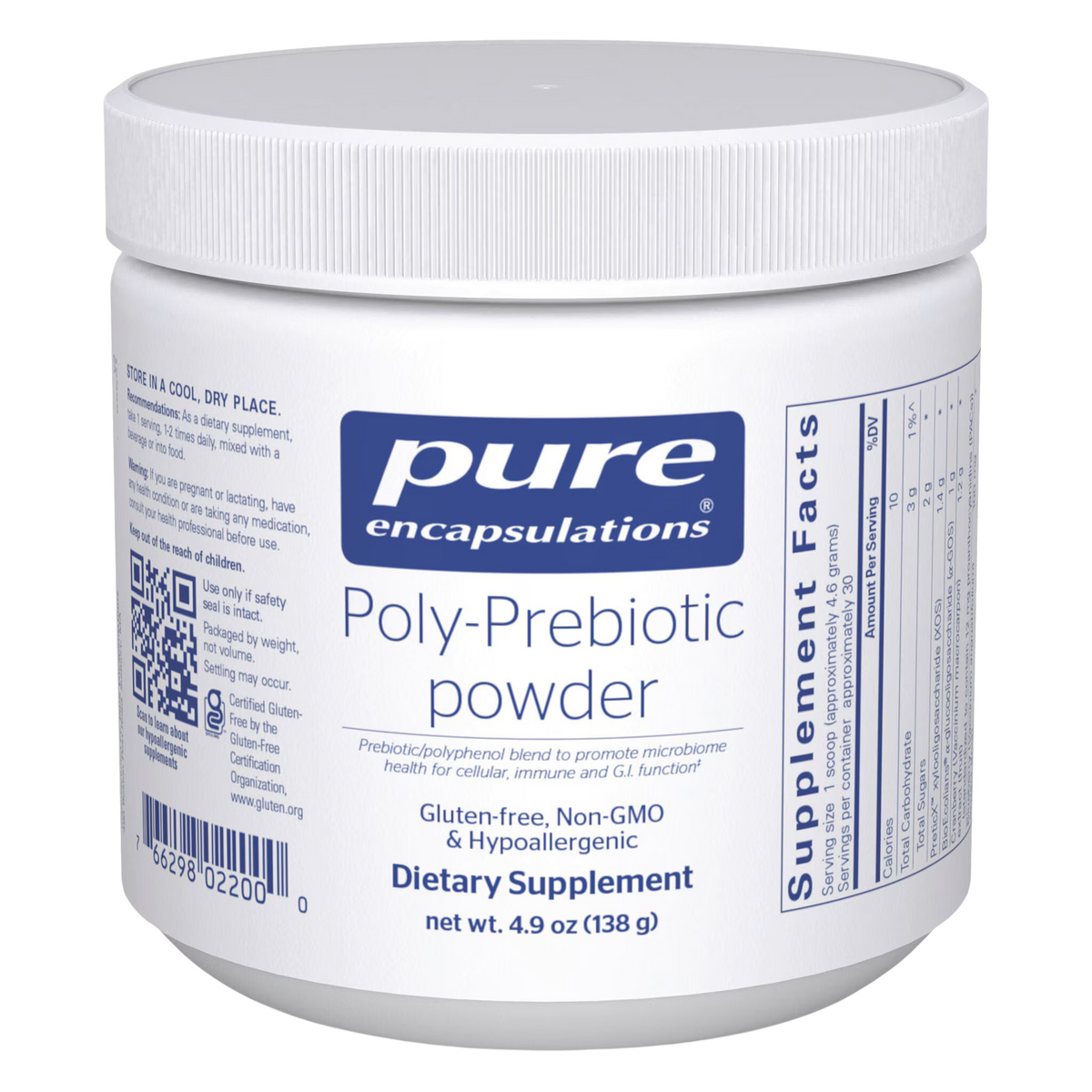 Poly-Prebiotic powder