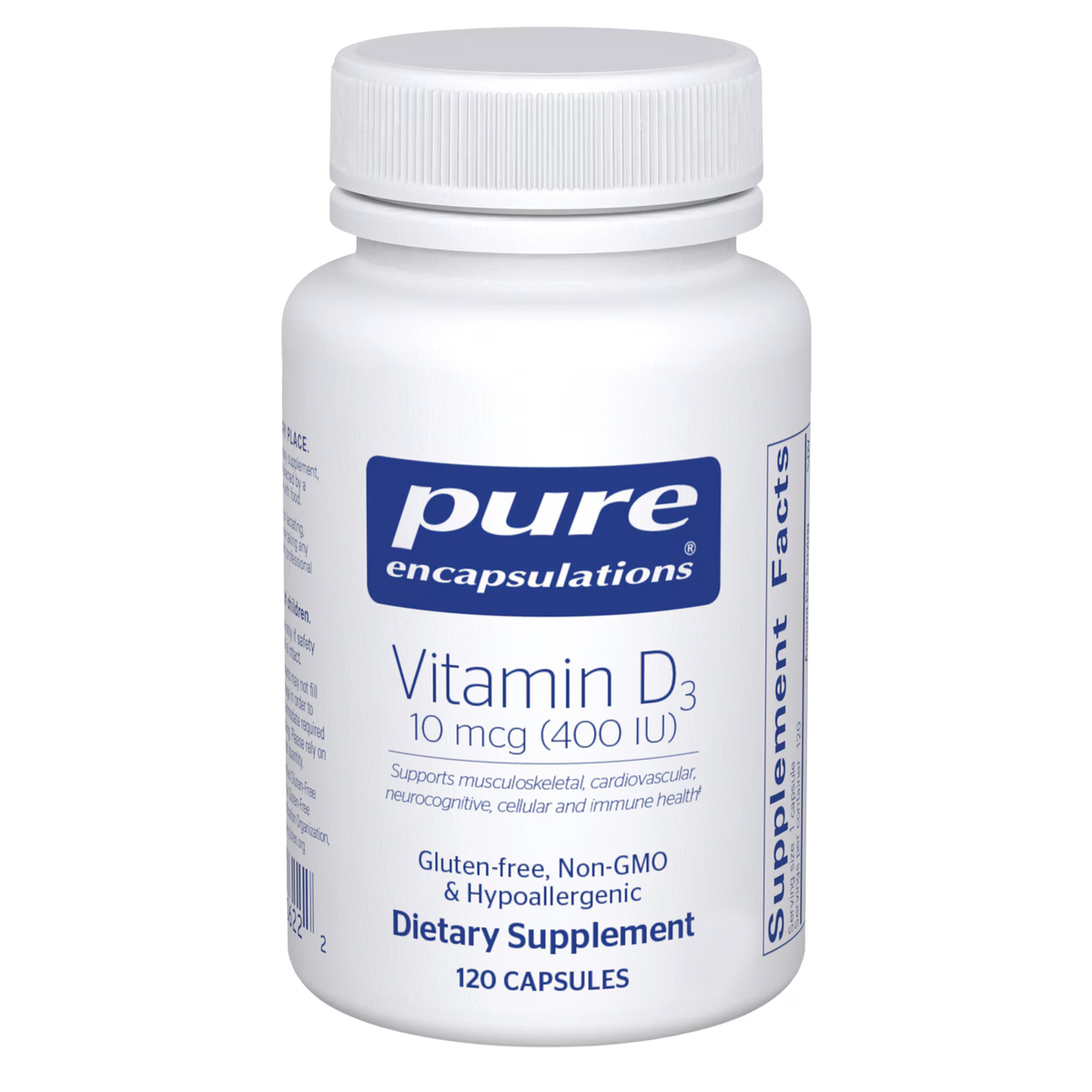 Vitamin D3 10 mcg (400 IU)