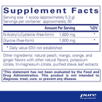 NAC + Glycine powder