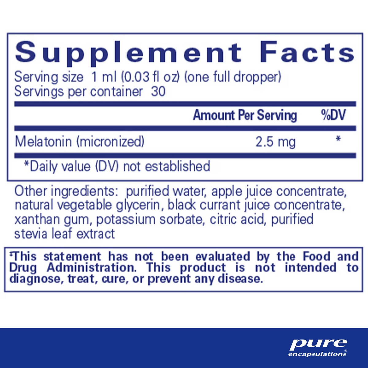 Melatonin liquid