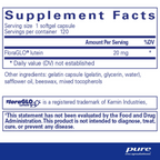 Lutein 20 mg