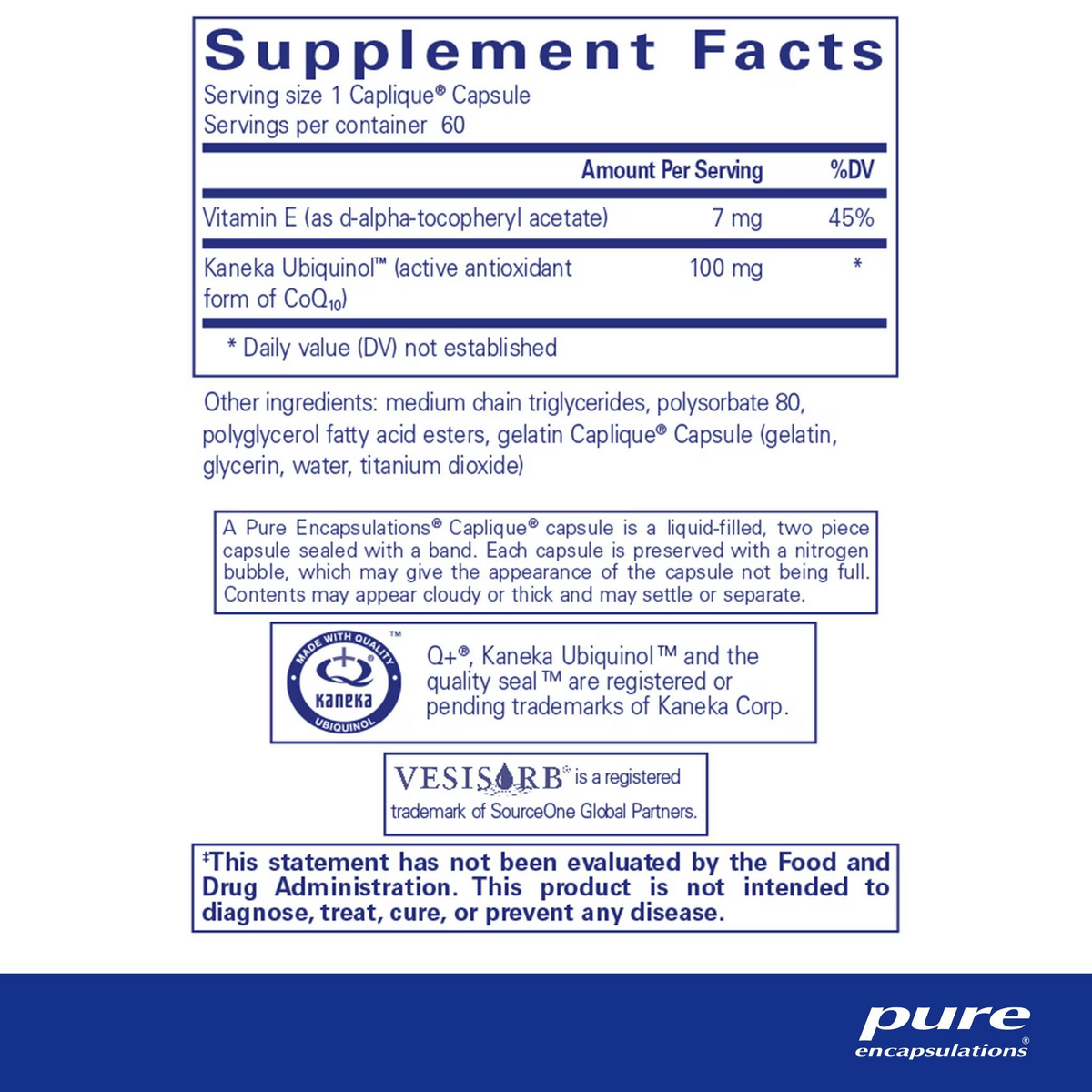 Ubiquinol VESIsorb®