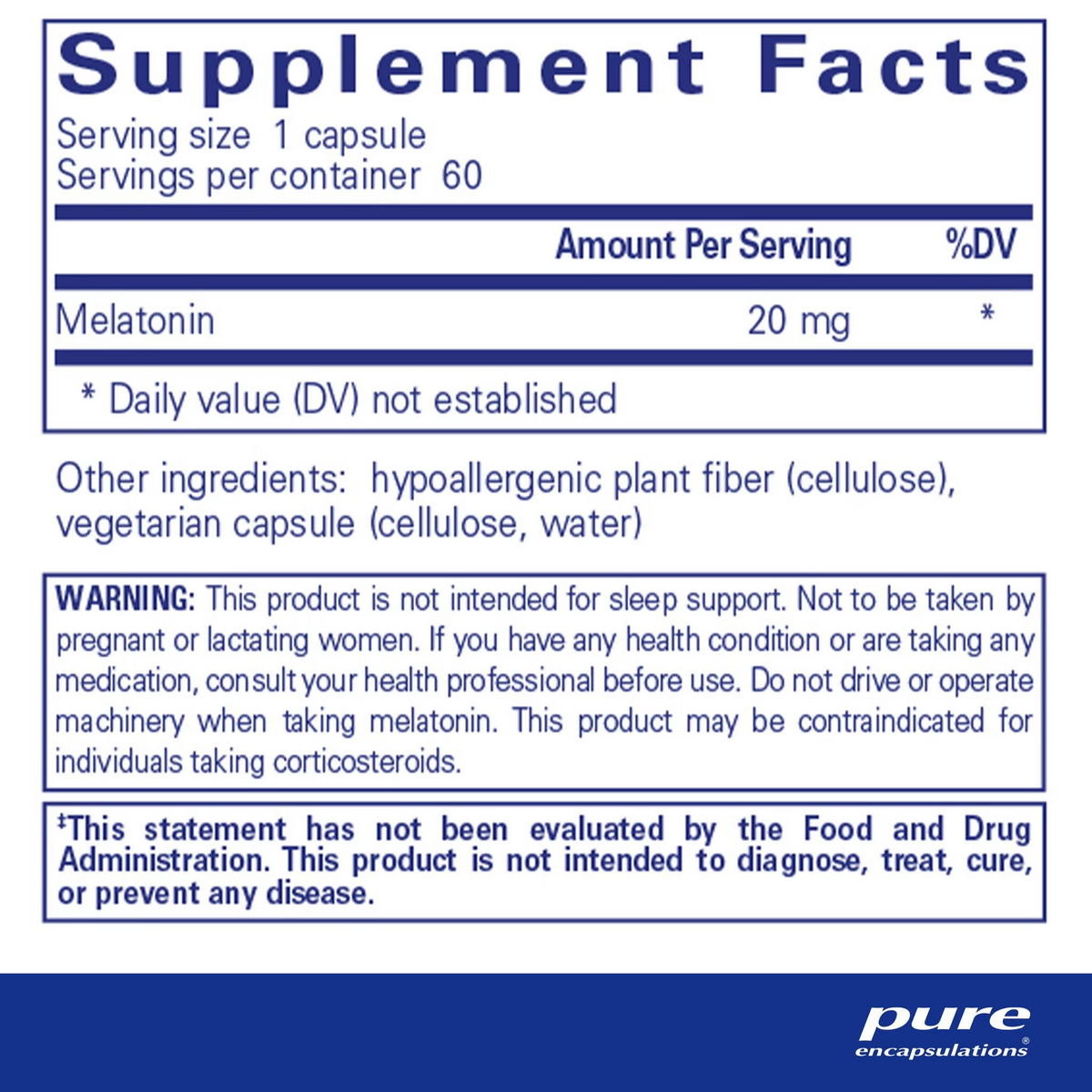 Melatonin 20 mg