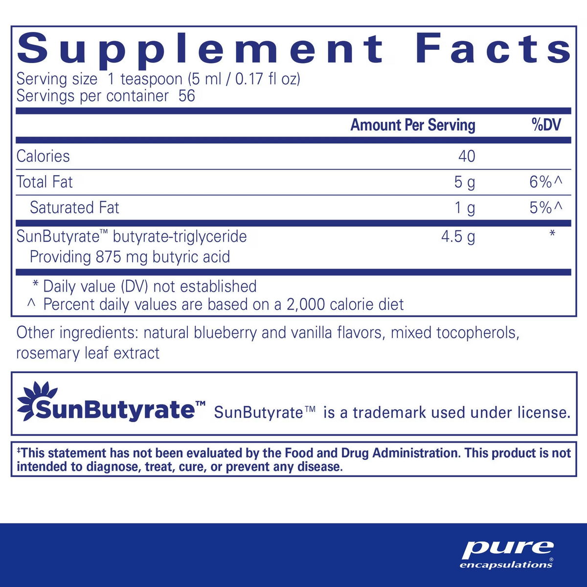 Sunbutyrate™-TG liquid