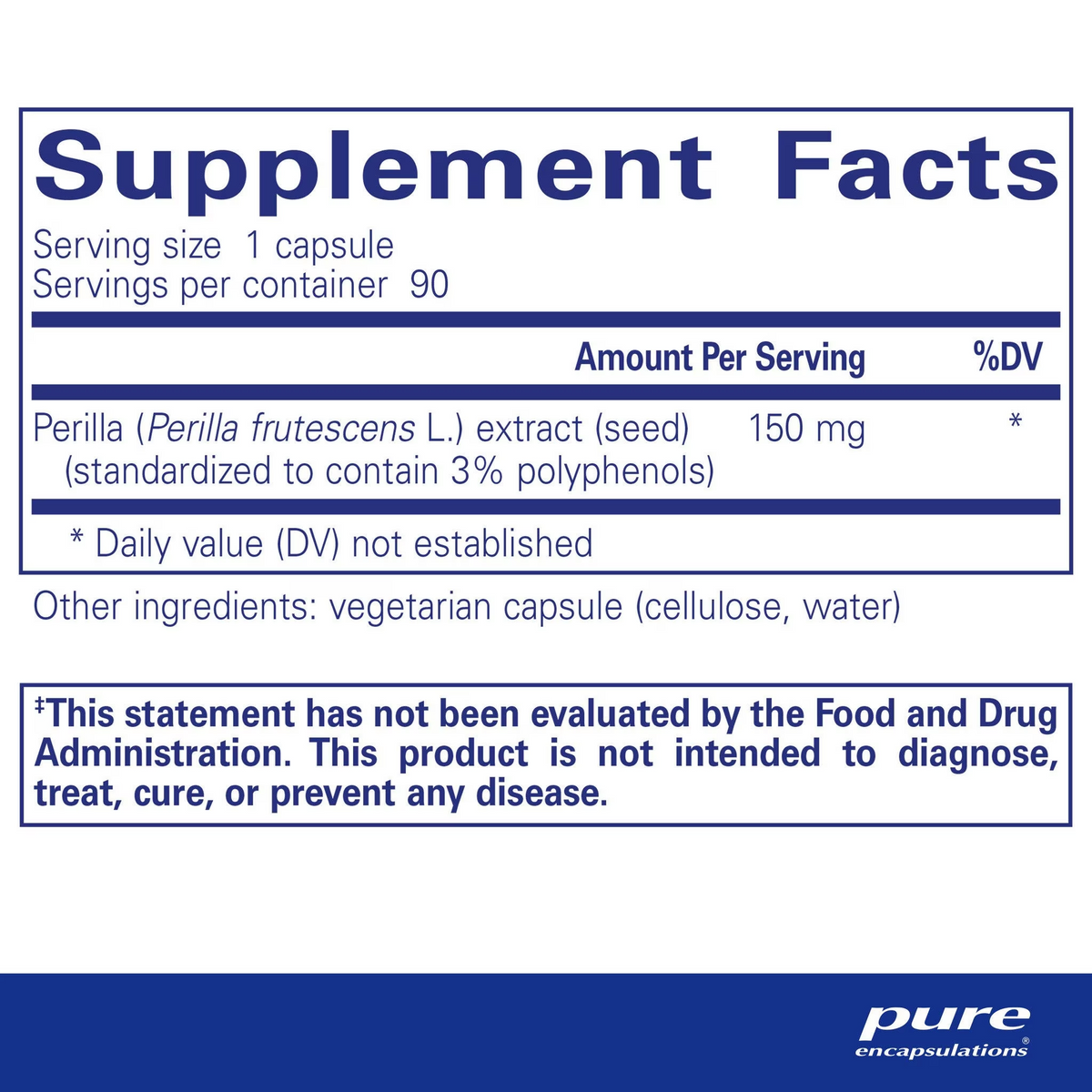 Perilla extract