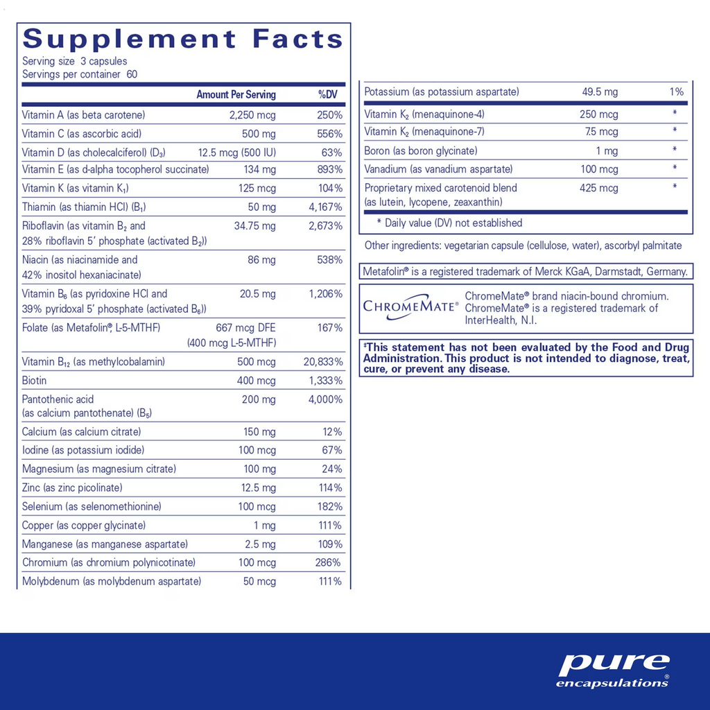 Nutrient 950® with Vitamin K