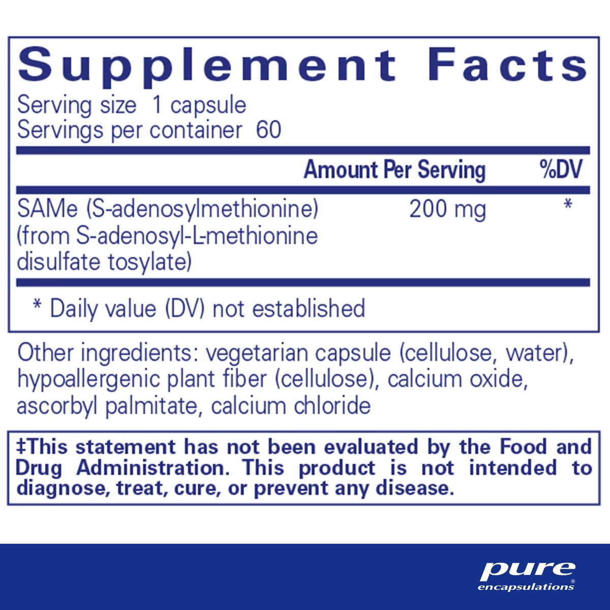 SAMe (S-Adenosylmethionine)