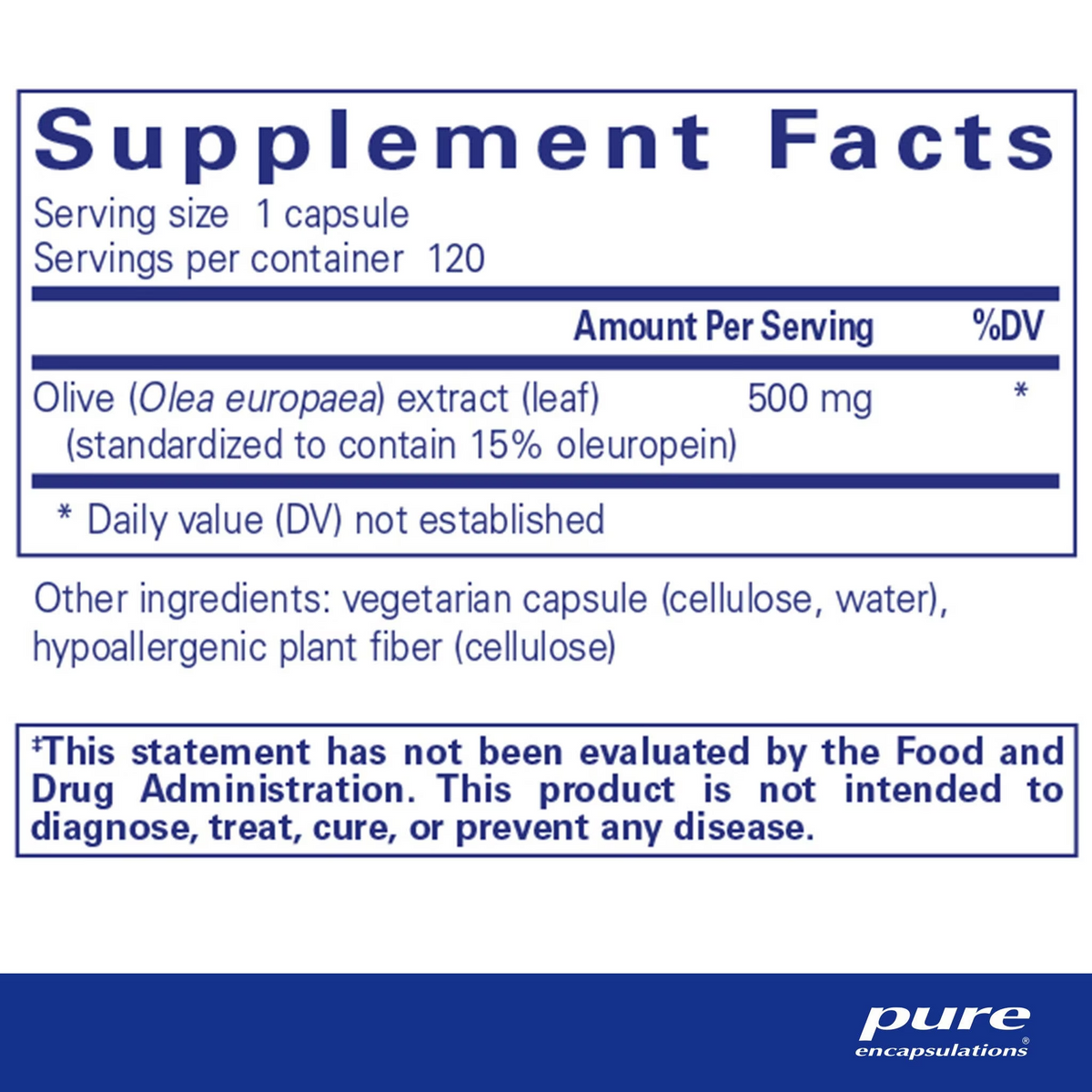 Olive Leaf extract