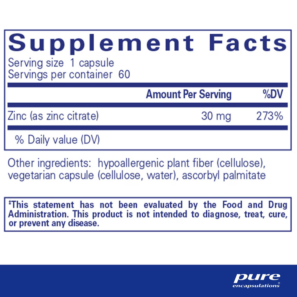 Zinc (citrate)