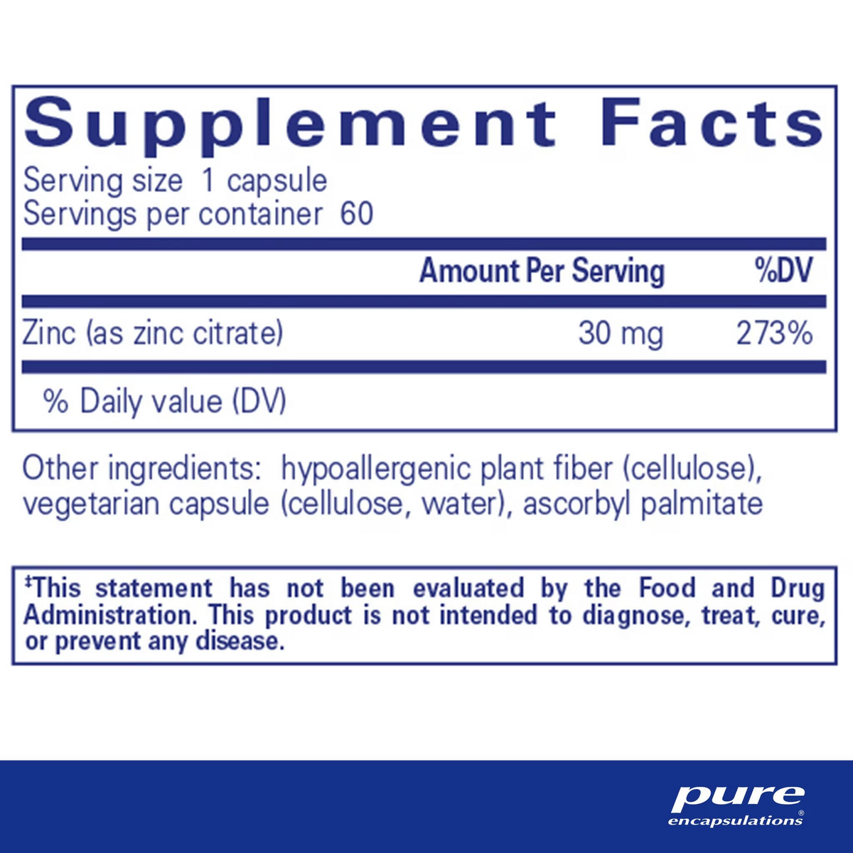 Zinc (citrate)