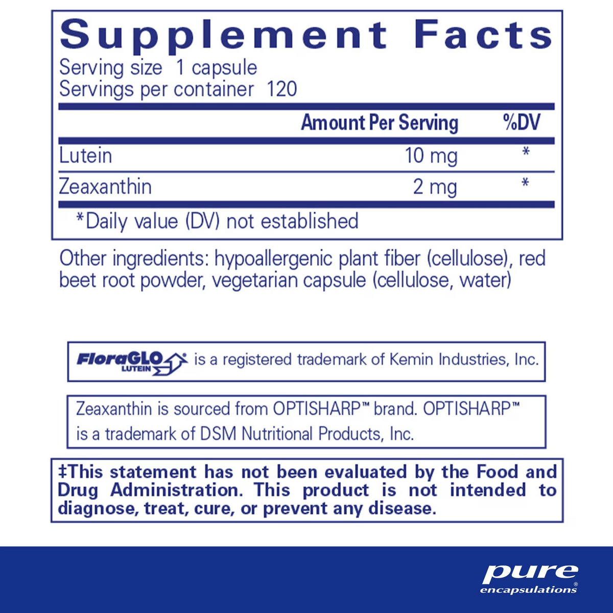 Lutein/Zeaxanthin