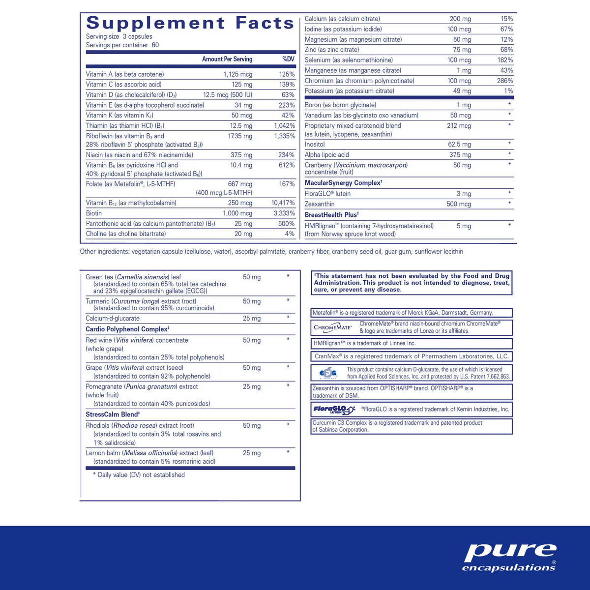Women’s Nutrients 40+